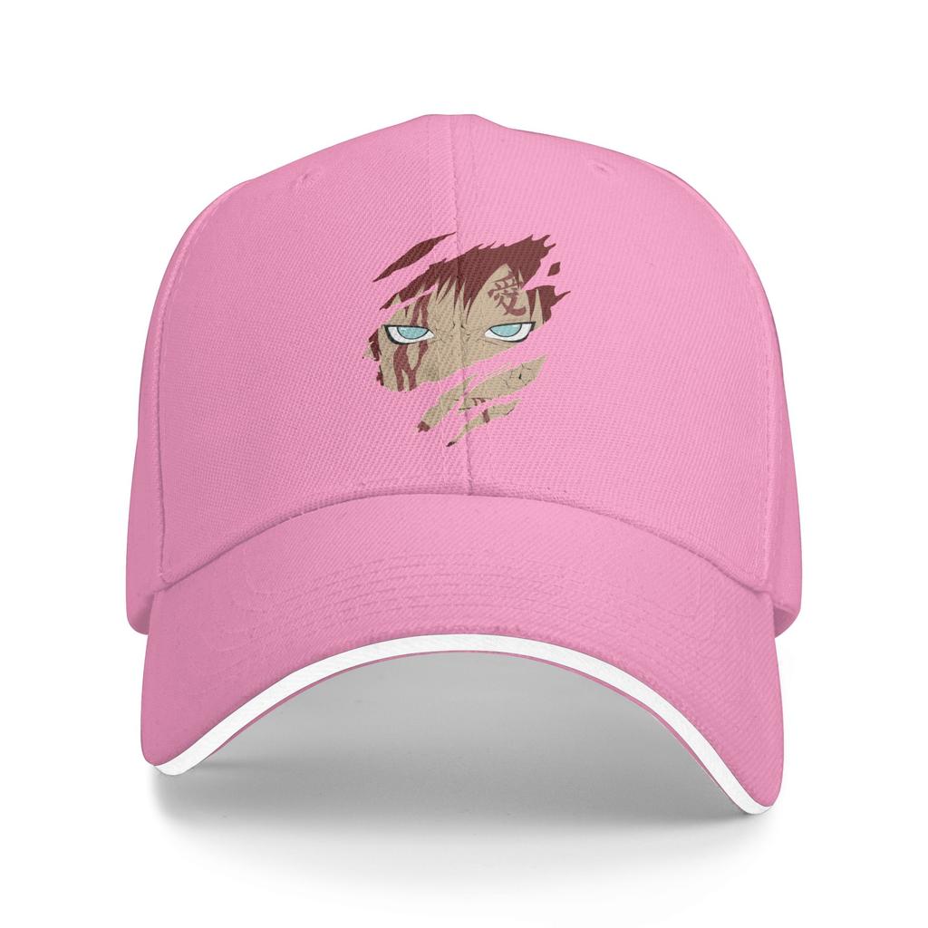 Naruto Gaara Face Sun Hat Spring Golf Cap Unisex Anime Hip Hop Baseball Cap New Outdoor Hats