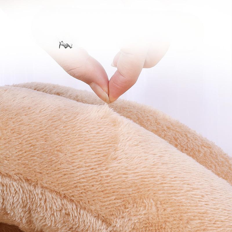 Pet Slipper Style Creative Dog Kennel In Winter Thickened Warm Pet Cat Mat Cat Sleeping Bag Cat Supplies