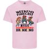 Music Weekend Forecast Alcohol Beer Unisexs Light Cotton TShirt