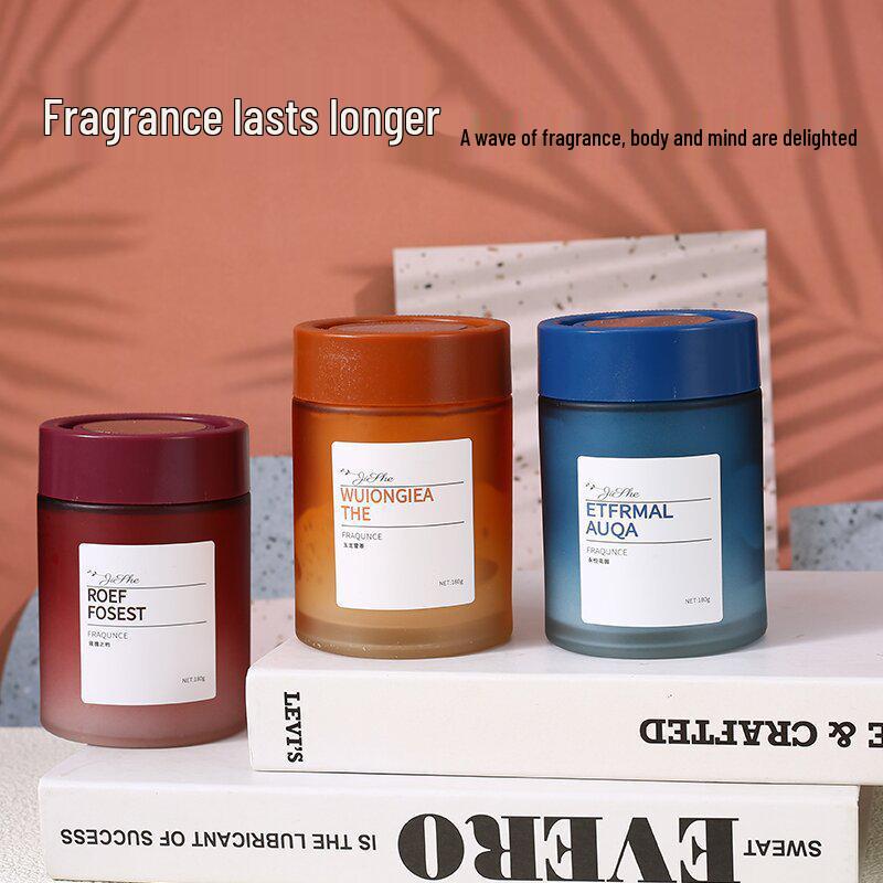 Da Ruo Car Air Freshener: Long-lasting Fragrance, Odor Eliminator, Solid Balm Formula