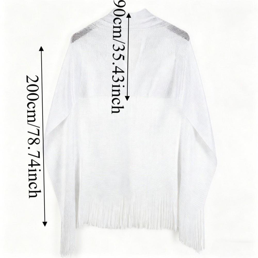 Модная Однотонная Купальная Одежда Верхняя Одежда Прозрачная Дышащая Ткань Пляжный Топ Универсальная Легкая Туника Свадебное Мероприятие