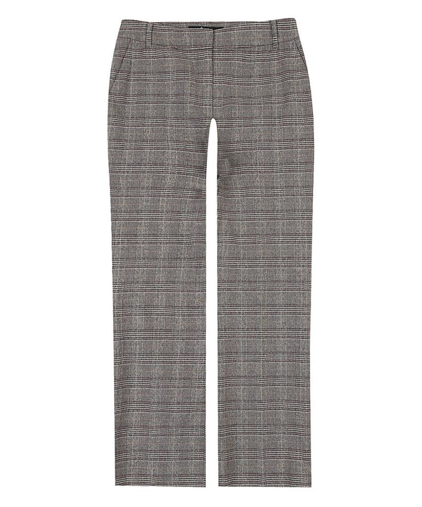 ECOLEDEPARIS Modern Check Pattern Pants_Cb1Xwpa018Z