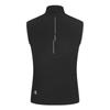 Santic Men's Reflective Fleece Cycling Jersey, Sleeveless, Windproof and Warm, Perfect for Fall and Winter, Size L