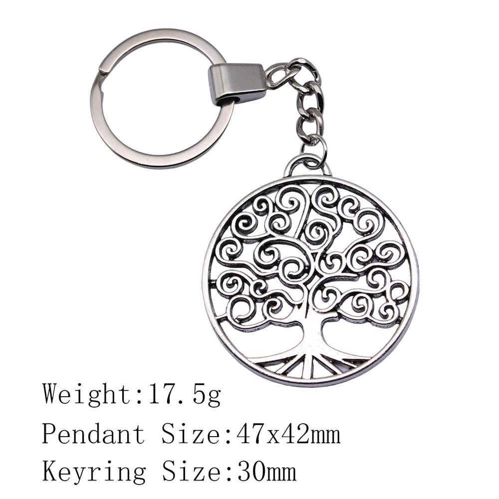 Back To School Aesthetic Keychains The Tree Of Life Keychains Women's Clothing Men's Keychain