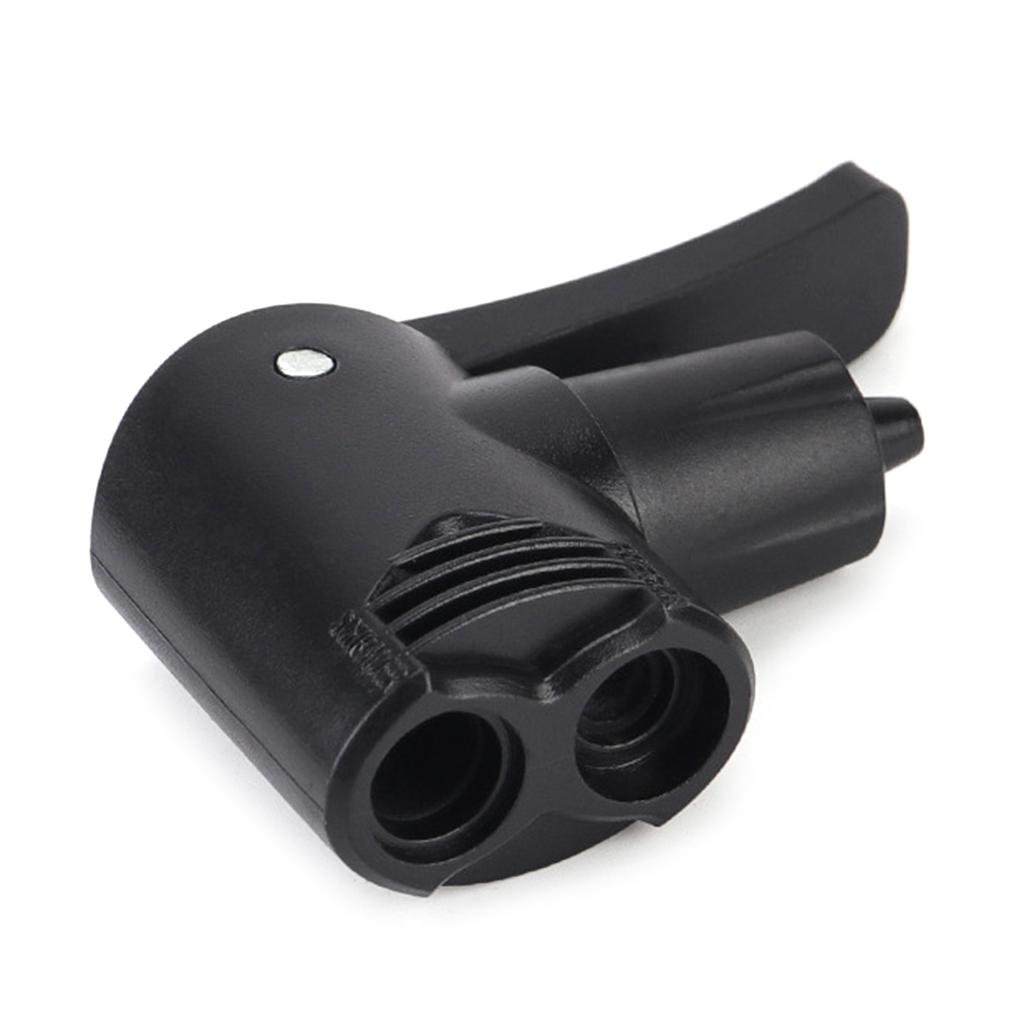 3 In 1 Bicycles Tyre Tube Pump Adapter Valve Bicycles Double Head Air Pump Adapter Valve Replacement Pump Adapter Valve