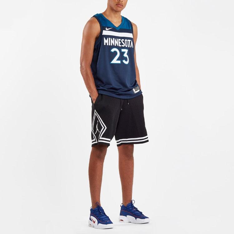 Nike Icon Edition NBA Sports Basketball Jersey Minnesota Timberwolves Butler No. 23 Large Deep Blue Dark blue Men's 864491-425