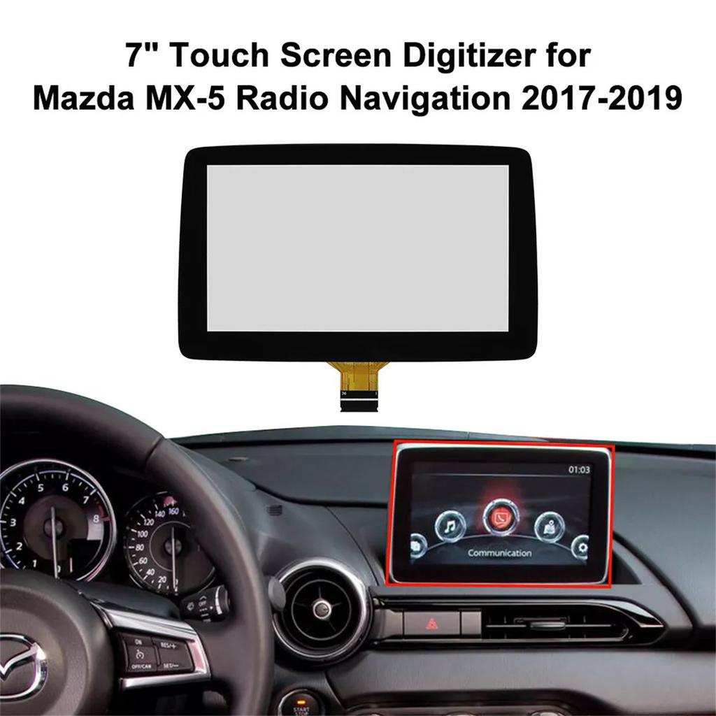 7-дюймовый сенсорный экран-дигитайзер TM070RDZ38 для Mazda 3 CX-3 MX-5 Радио Навигация Автомобильная Электроника Автомобильные Видеоплееры Автомобильные Мониторы