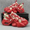 2024 модные новые мужские кроссовки на платформе удобные дышащие мужские дизайнерские туфли оригинальные мужские красные кроссовки Zapatillas De Hombre