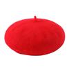 Warm Artist Beret Wool Thickened Flat Cap French Women's Painter Hat  Female Girls
