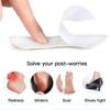1Pair Insoles Patch Heel Pads for Sport Shoes Adjustable Size Antiwear Feet Pad Cushion Insert Insole Heel Protector Back Sticker