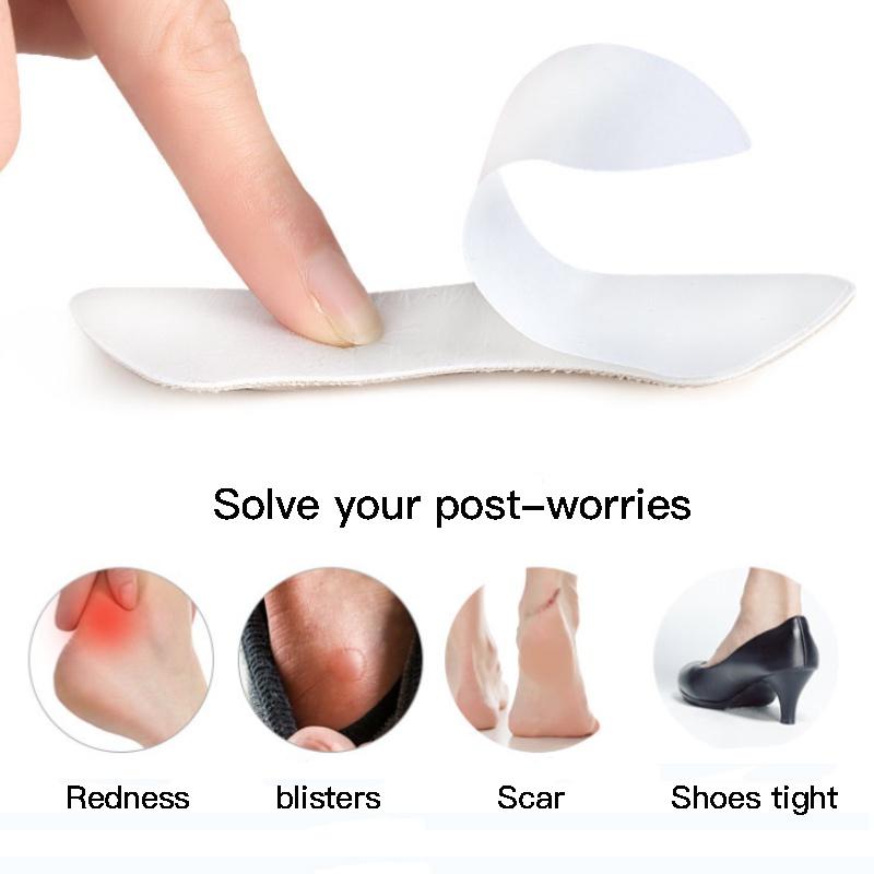 1Pair Insoles Patch Heel Pads for Sport Shoes Adjustable Size Antiwear Feet Pad Cushion Insert Insole Heel Protector Back Sticker
