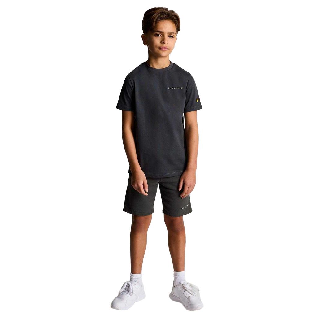 Lyle & Scott Childrens/Kids Script Embroidered Sweat Shorts