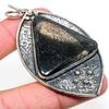 Pyrite Agate Handmade 925 Sterling Silver Jewelry Pendant 2.99" H3h73