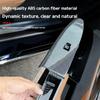 Для BMW 7 серии i7 G70 2025-2025 Автомобильные ABS-аксессуары для интерьера автомобиля, рамка кнопки стеклоподъемника передней двери, панель подъема, карбон