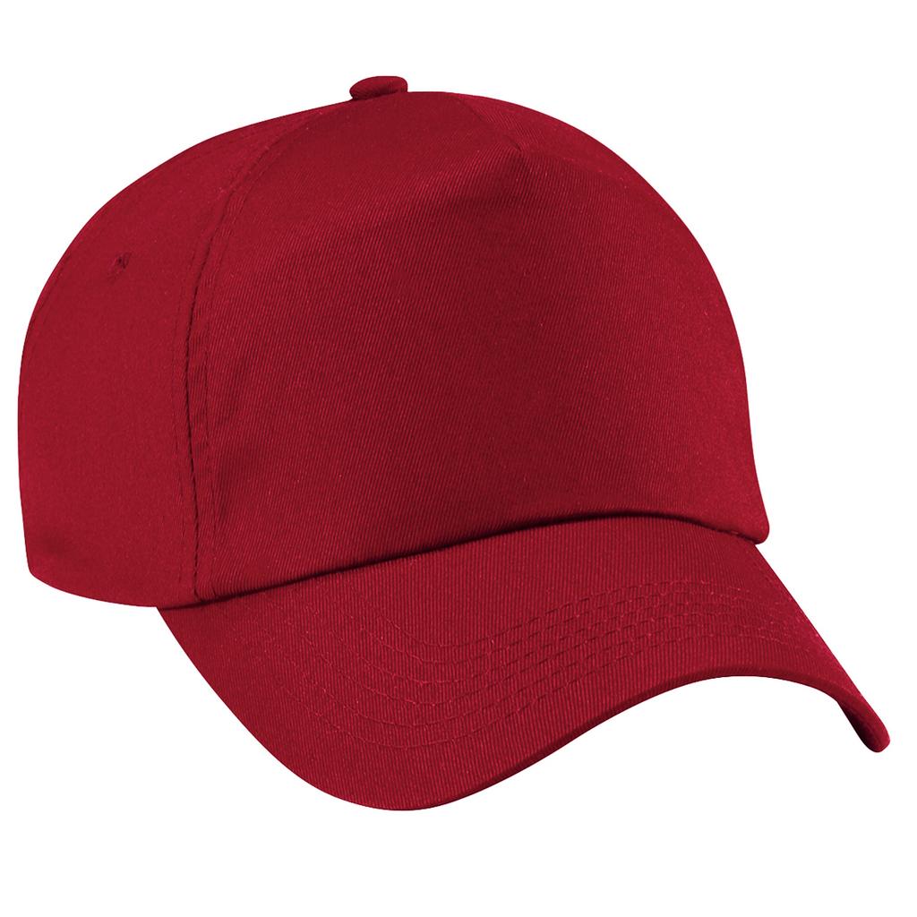 Beechfield Unisex Plain Original 5 Panel Baseball Cap
