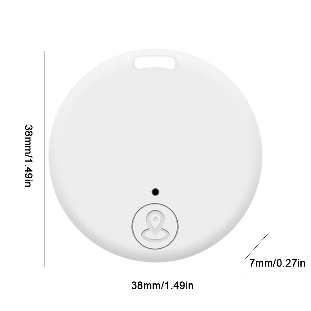 Беспроводной мини GPS трекер Сигнализация против потери Ключ Поиск кошелька ребенка Метки AirTag Bluetooth Приложение GPS локатор Умная метка для iPhone Android