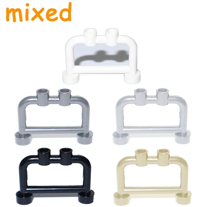 Аксессуары для Города Строительных Блоков Деталь MOC Забор Перила Лестничная Ограда Лестница Ограждающий Брус Замок Сад Ферма Военный Собираемый Кирпич