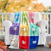 TWICE Flannel Blanket Soft All-Season Throw, Design for Camping, Car Travel, Hiking Sofa, Bed, Office Perfect Gift for Parties