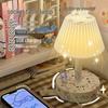 Умная светодиодная настольная лампа: Защита глаз с USB-розеткой для спальни, общежития или офиса