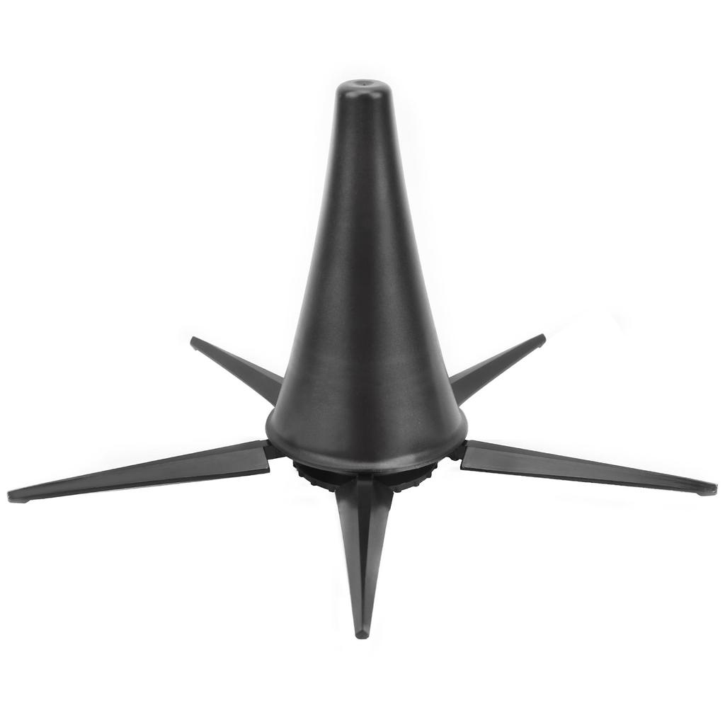 Foldable Clarinet Stand Portable Clarionet Floor Holder 5‑Legs Flute Bracket Wind Instrument Accessory