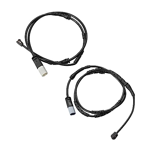 A ABSOPRO Front Rear Car Brake Pad Electronic Wear Sensor 34356790303 34356790304 B MW X3 2011-2016 2 PCS