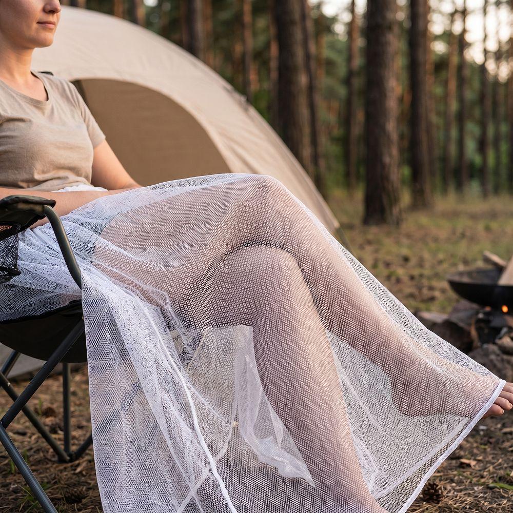 Bee Repellent Women's Net Dress Anti-Bug Net Mosquito Repellent Cover Summer Wear