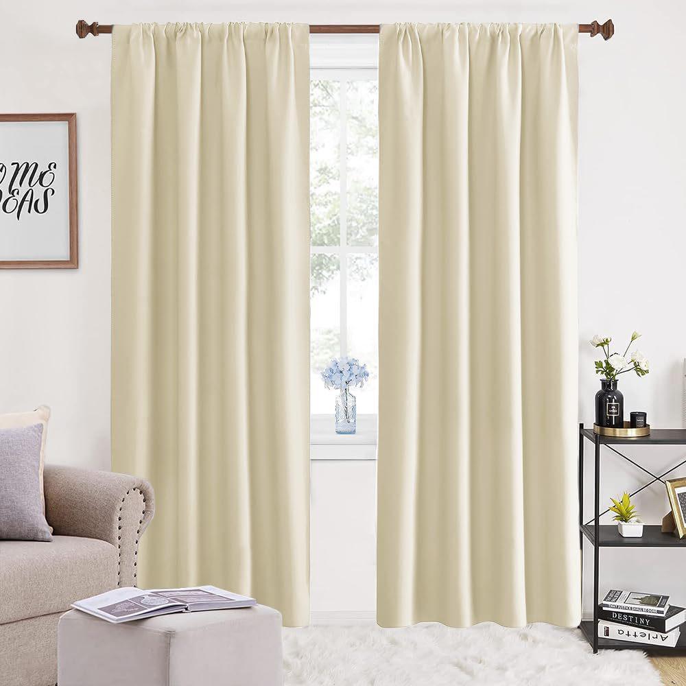 Плотные светонепроницаемые шторы с теплоизоляцией для спальни или балкона, дизайн с кулиской