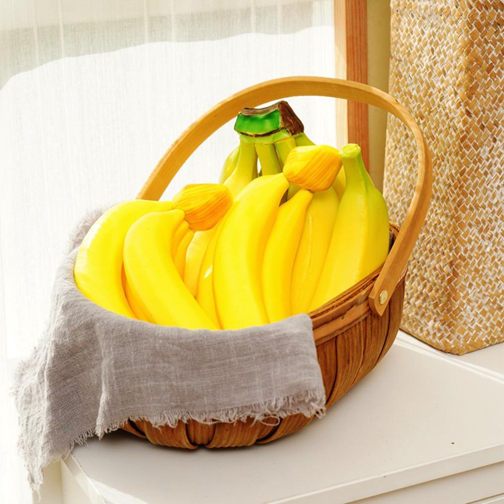Simulated Decorative Funny Practical Fruit Shop Decor Artificial Banana Party Shooting Props Fruit Model Simulation Fruit