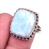 Кольцо в подарок из стерлингового серебра 925 пробы с драгоценным камнем ларимаром Natural Republic S.9 M2S78