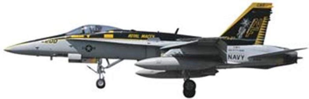 Hasegawa Royal Maces History Set 1/72 F/A-18C&F/A-18E VFA-27 2-Piece