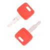 2Pcs H800 H800R Key Suitable For John Deere Case Hitachi Holland AT194969 AT147803 Excavator Keys