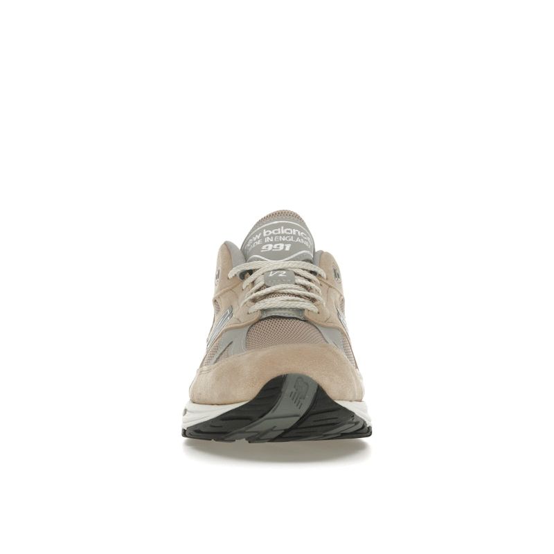 New Balance 991v2 Made In England Cuban Sand Unisex Sneakers Tan Harbor-Mist Silver U991BE2