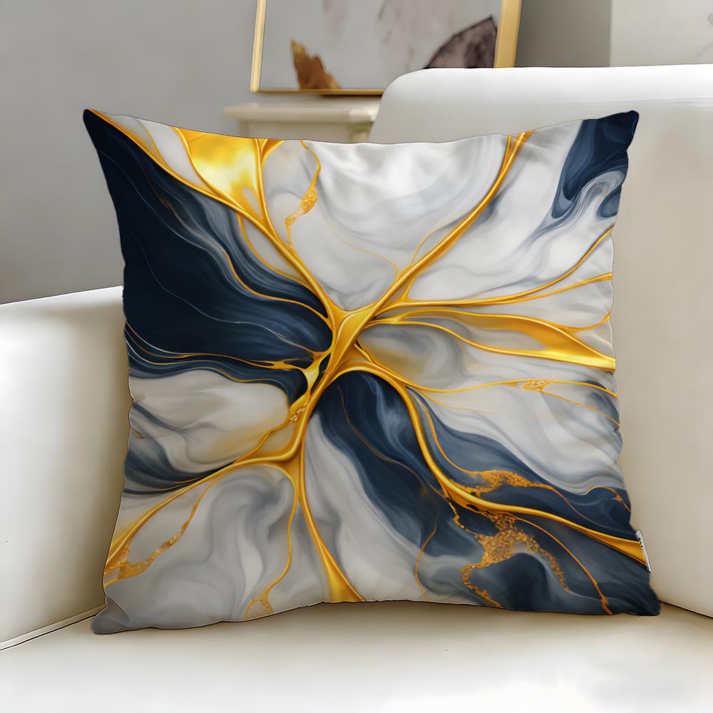 Style Highend Texture Cushion Cover Soft  EasyWash Pillow Case  Versatile for Couch Bed Travel and Office