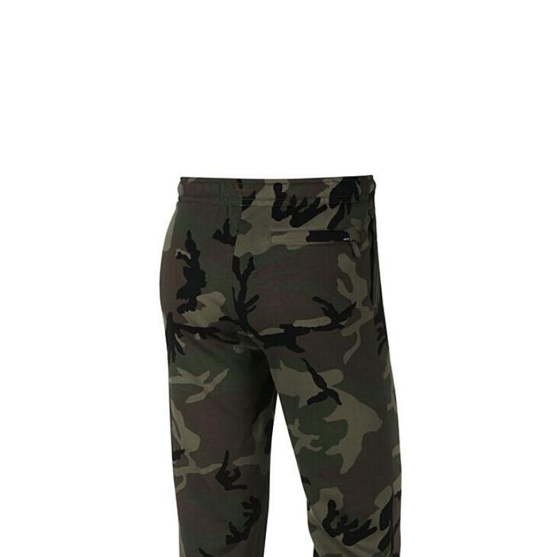 Nike SB Logo Camouflage Print Fleece Comfortable Casual Knit Sports Брюки мужские низ Green AT9884-222