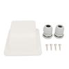 Solar Double Cable Entry Gland Box Rainproof Housing for RV Roof Boat Yacht Camping Travel Panel