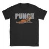 Punch Monkey But Why T Shirt for Unisex Women Cotton Amazing TShirts Round Neck Tee Shirt Short Sleeve Tops Big Size