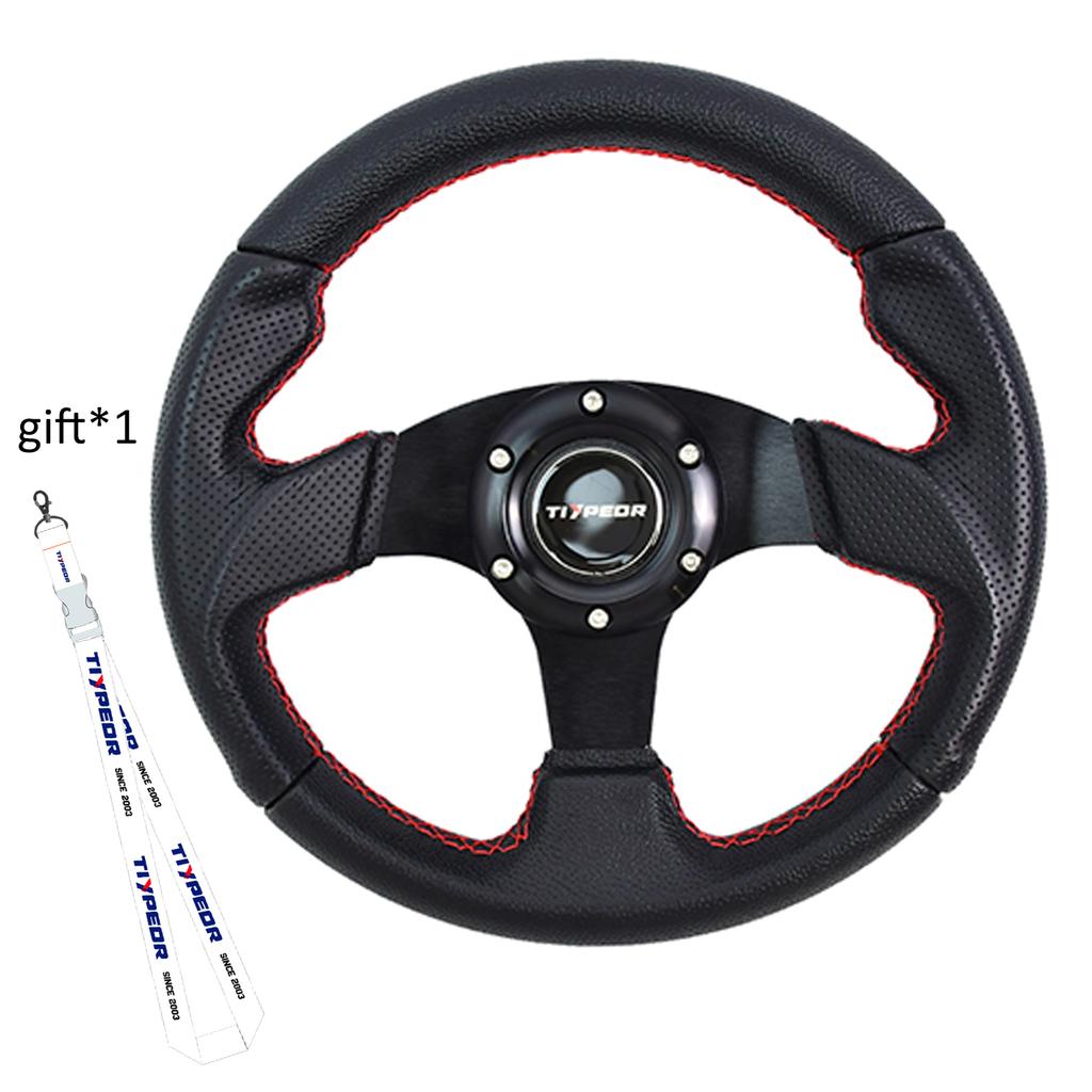 TIYPEOR Japanese Jdm Stylefor Retro 11.5 Inches 280mm Steering Wheel for Racing Style