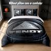 Fendt Design Bed Bedding Set 1 Duvet Cover + 2 Pillowcases Soft Breathable Household Bed Linens