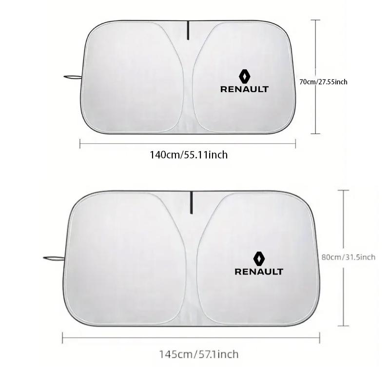 Для Renault 2026 Новые колпаки на колеса Автомобильный солнцезащитный козырек на лобовое стекло Инструменты Автоаксессуары Для Renault Megane 2 3 4 Twingo Clio Talisman