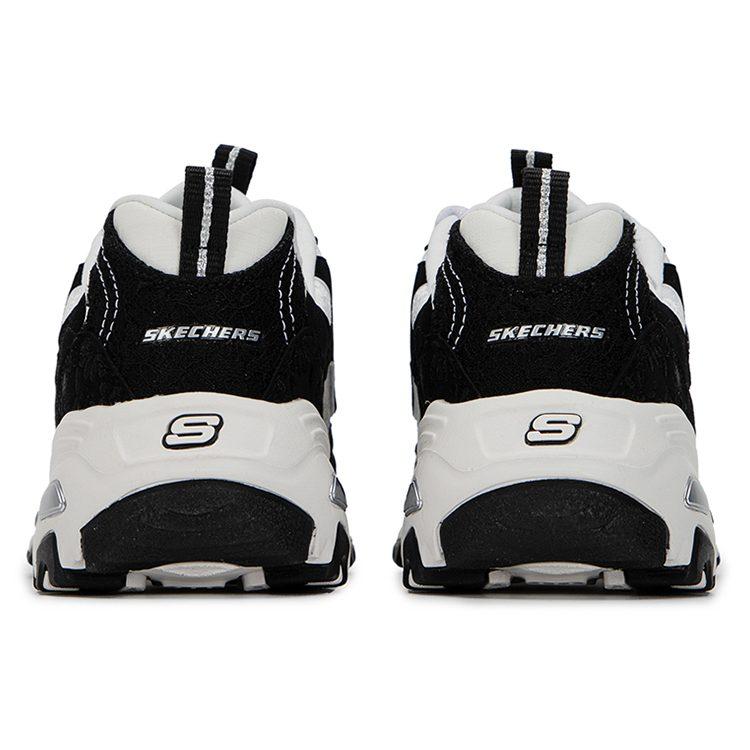 Skechers DLites 1.0 'Black White' Women's 896085-BKW