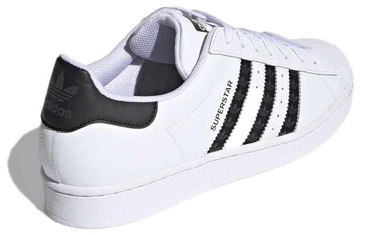 adidas Superstar 'Полоски с логотипом - Белый Черный' H68101
