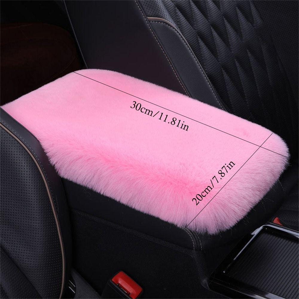 Tissue Storage Car Armrest Mat Plush Console Arm Rest Protection High Quality Car Armrest Box Pad