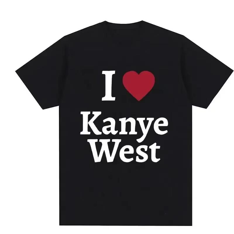Funny Kanye West Meme TShirt Unisexs Vintage Hip Hop Rap Style Tshirt Unisex Unisex Short Sleeve T Shirt Streetwear