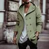 New Men's Cross-border Windbreaker Jacket Hooded Autumn Winter Trendy Thick Style  Fashion Style Coats