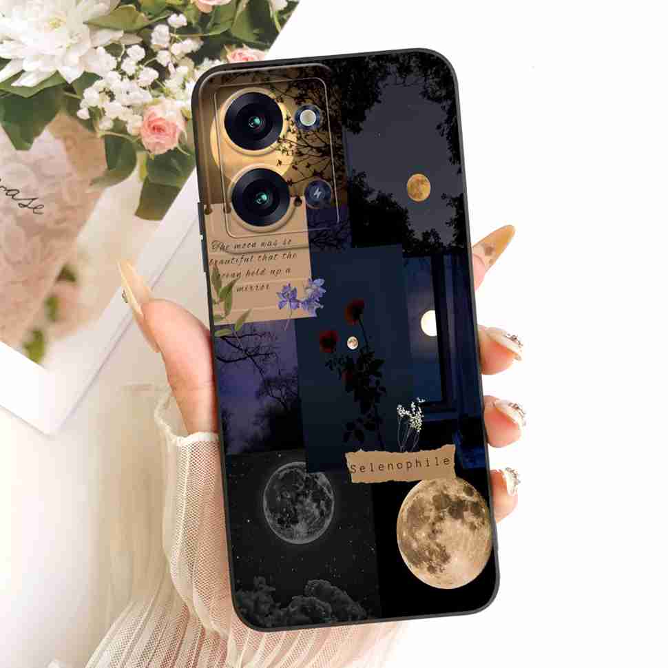 For itel P40+ P683L 6.8" Case Simple Style Printing Silicone Back Cover Coque For ITEL P40 Plus P683L 6.8" Phone Cases Bumper