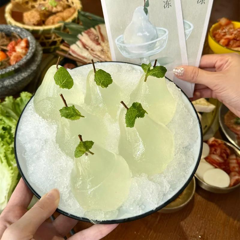 8-ячеечная силиконовая 3D форма для выпечки торта в форме груши для мусса, трюфелей, брауни, формы для выпечки, силиконовый кондитерский инструмент, торты