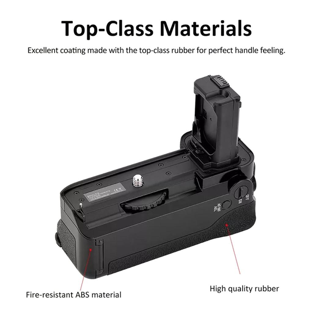 Camera Vertical Battery Grip VG-C1EM Applicable for A7 A7R A7S ILCE-7 Battery Extended Grip for Vertical Shooting
