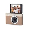 KODAK Pixpro C1 суперкомпактная цифровая камера 13 МП BSI CMOS 4-кратный зум 2,8-дюймовый ЖК-экран светодиодная вспышкакоричневый