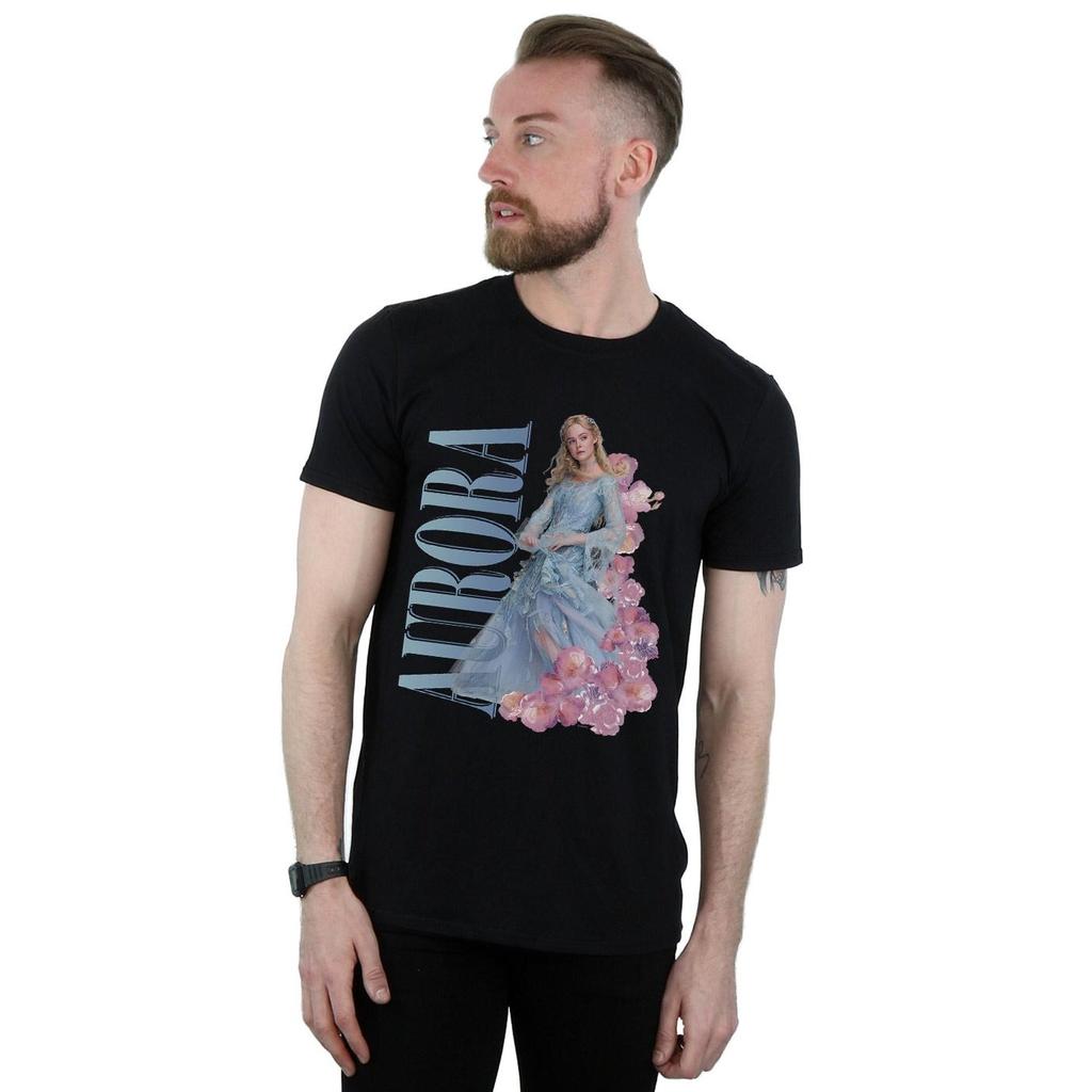 Disney Mens Maleficent Mistress Of Evil Aurora Homage T-Shirt