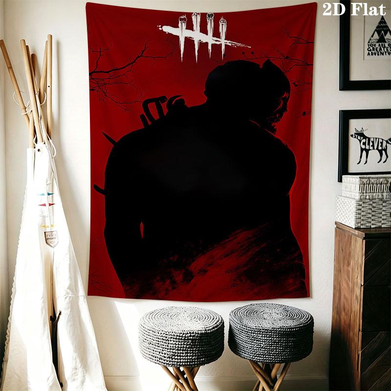 Игровой плакат DBD Настенное тканевое одеяло Декоративные гобелены для спальни гостиной Домашний декор
